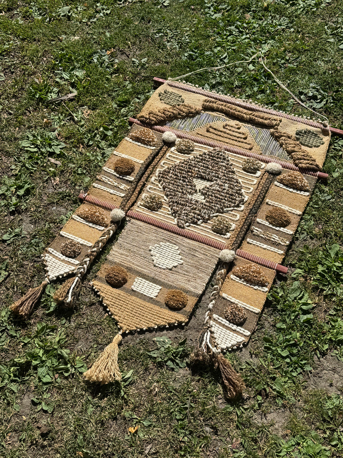 Geometric Woven Wall Hanging – product image 2
