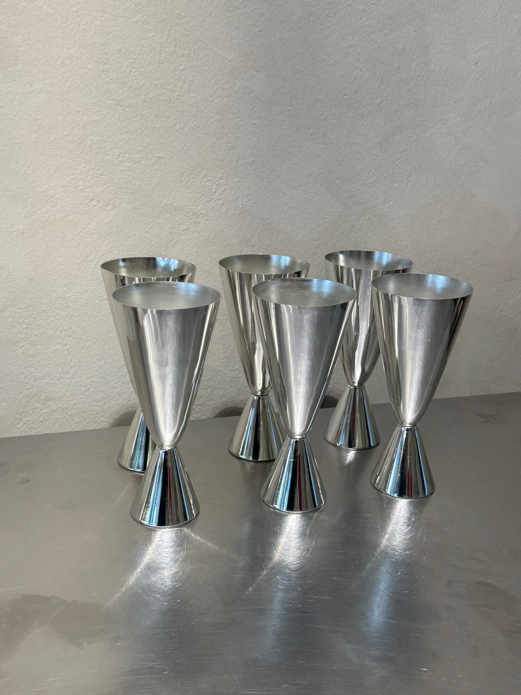 Sonnau dessert cups set of three, 1970s