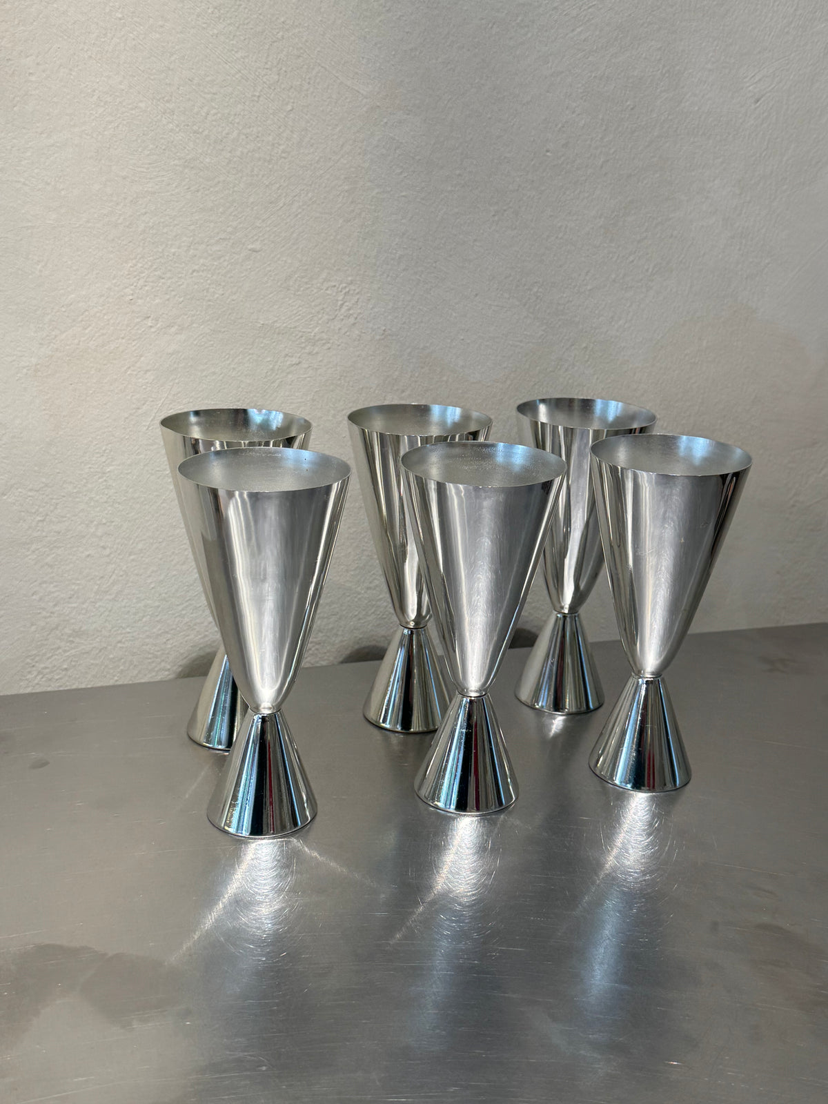 Sonnau dessert cups set of three, 1970s