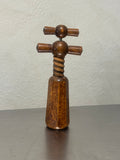 French walnut corkscrew, vintage