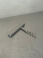 German stainless steel corkscrew, mid-century