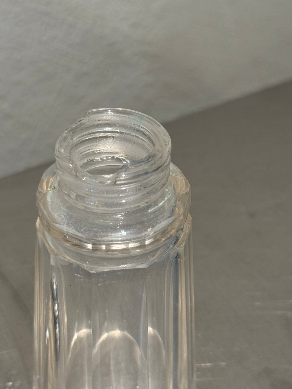 Antique shaker set close-up