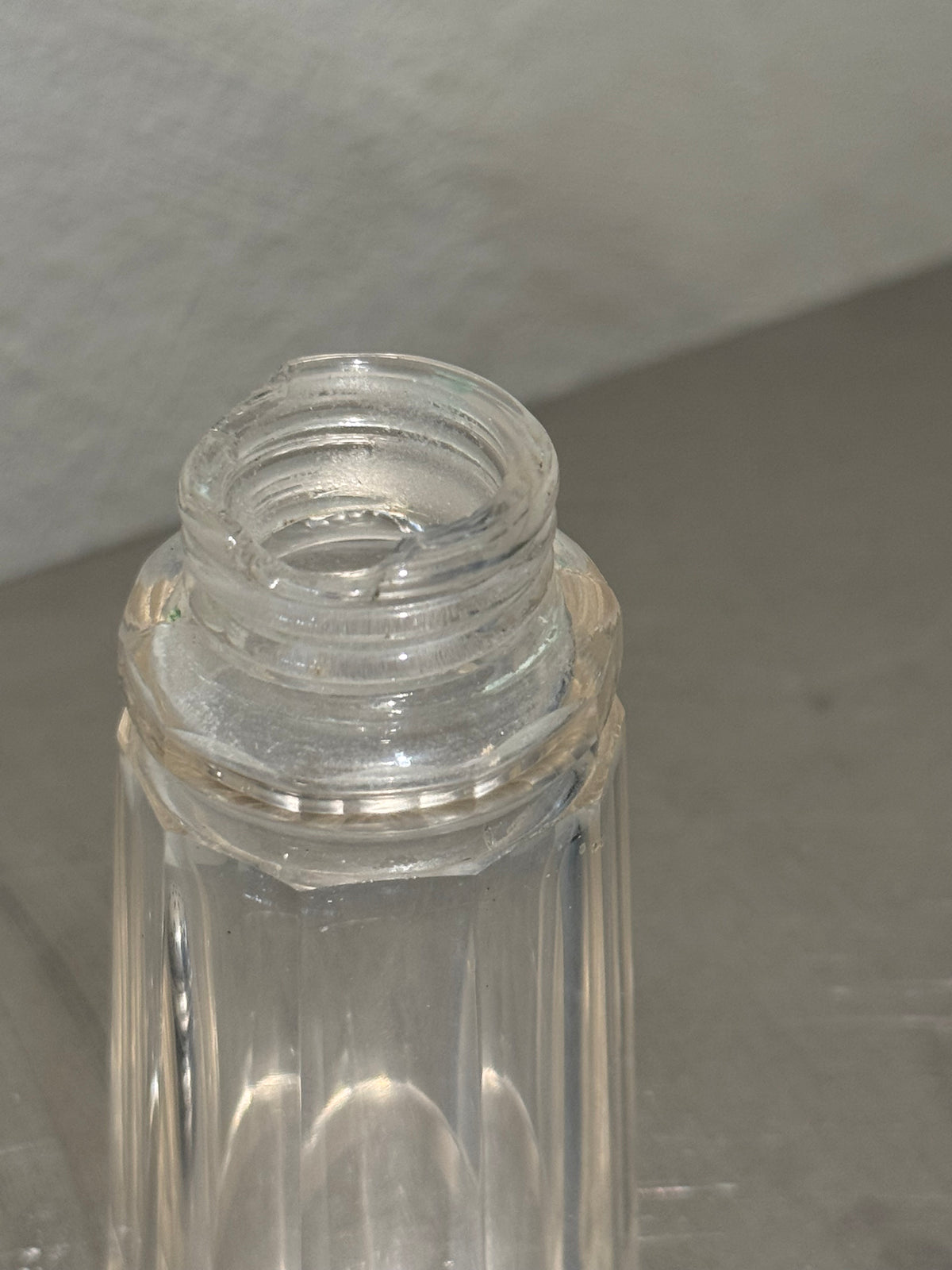 Antique shaker set close-up