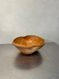 Antique Swedish birch burl bowl