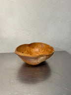 Antique Swedish birch burl bowl