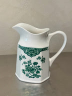 English vintage ironstone jug, Old Pekin pattern