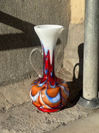 Carlo Moretti Murano opaline glass carafe, 1970s