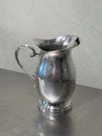 Mid-century silver-plated serving pitcher