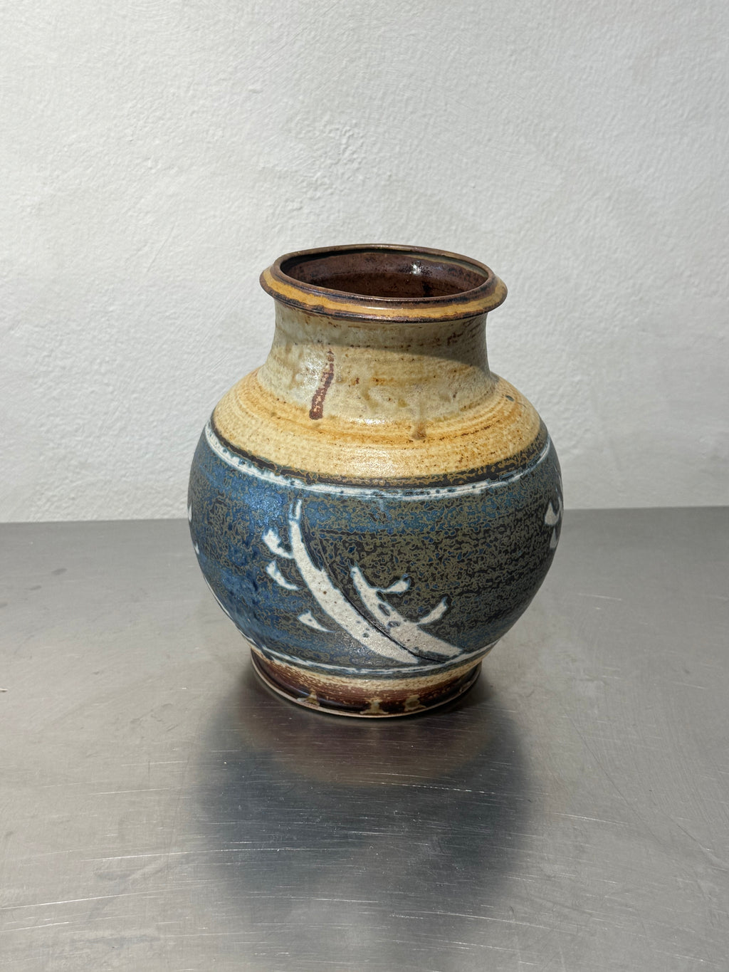Swedish studio pottery vase by Bo Olls