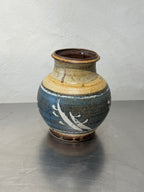 Swedish studio pottery vase by Bo Olls