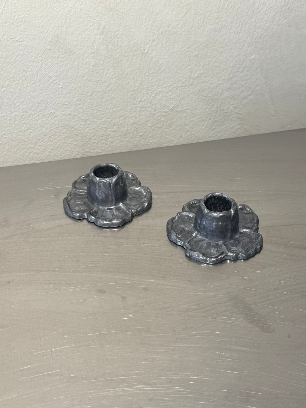 Jugend candlesticks set of two, early 1900s