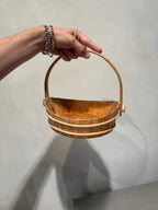 Handmade Swedish bentwood bread basket