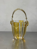 Walter Kristall glass ice bucket from the 1950s