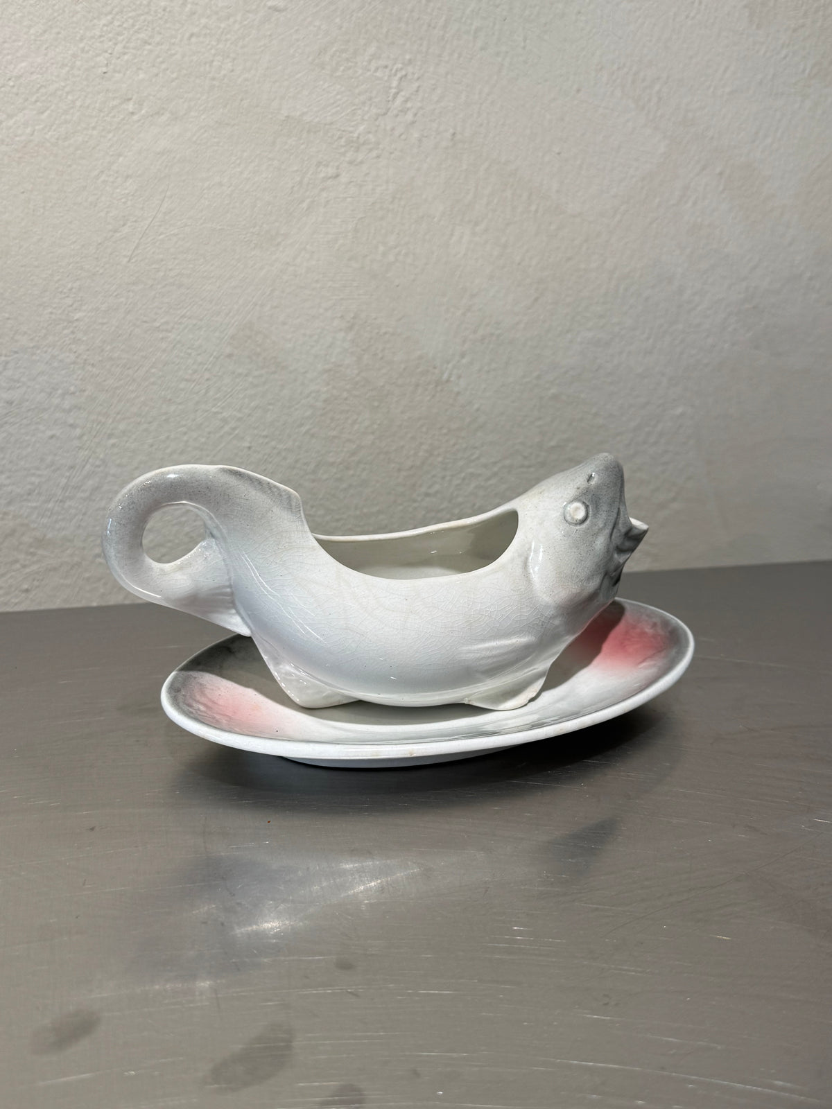 Early 1900s Rörstrand fish sauce boat