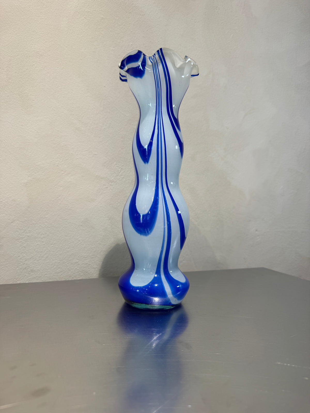 Czech Murano Style Glass Vase – product image 2