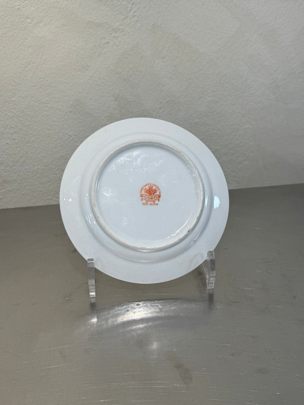 Chinese Gilded Flower Side Plate – product image 2