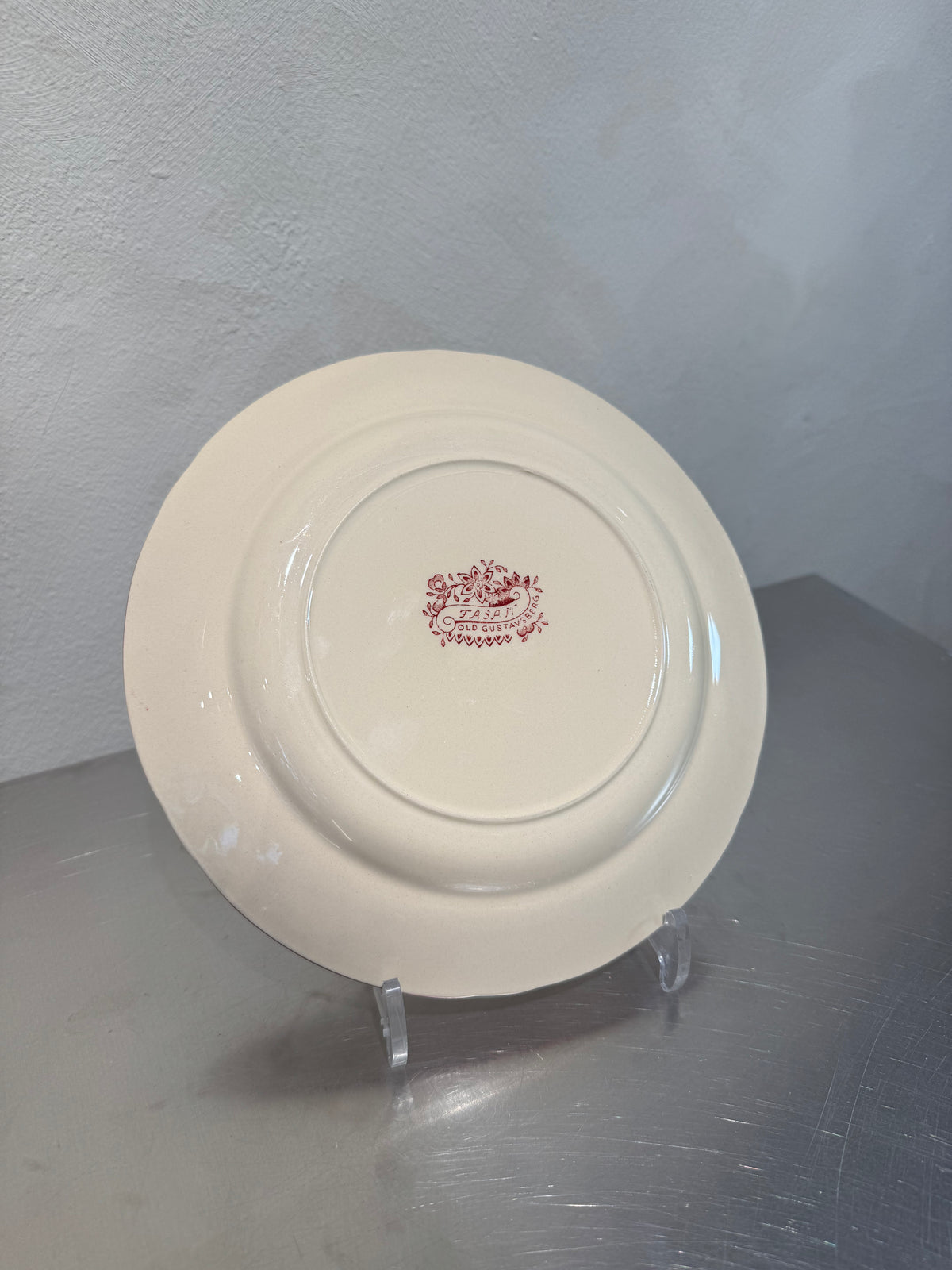Old Gustavsberg Red Pheasant Dinner Plate – product image 2