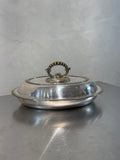Large Nickel Silver Serving Dish – product image 1