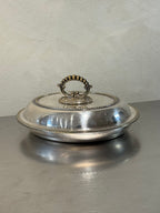 Large Nickel Silver Serving Dish – product image 2