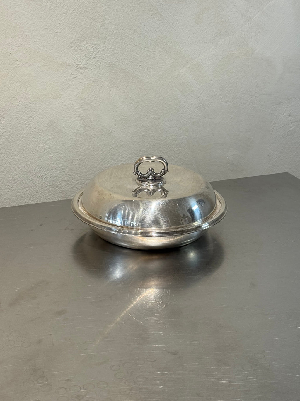 Nickel Silver Serving Dish – product image 2