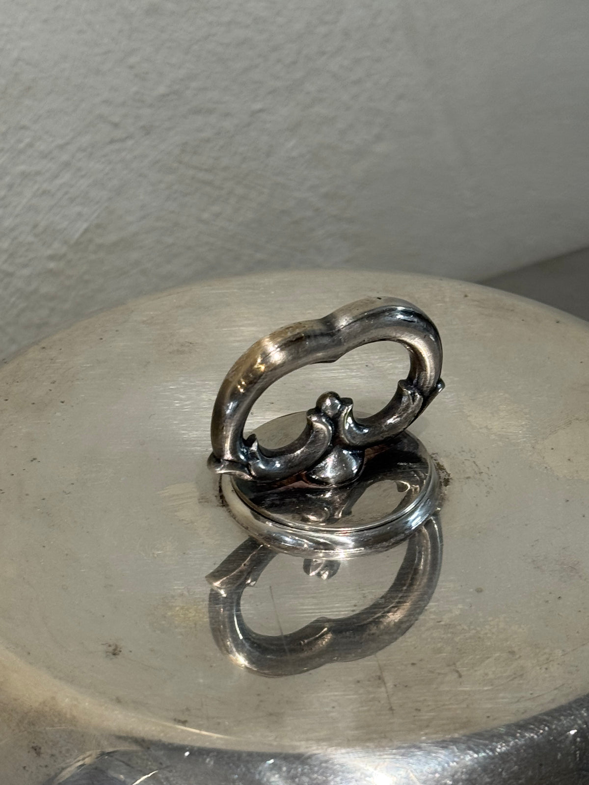 Nickel Silver Serving Dish – product image 4