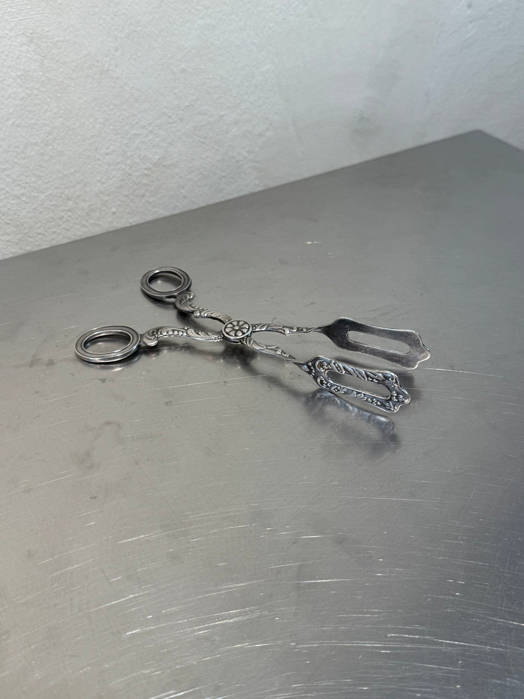 Nickel Silver Sugar Tongs – product image 2