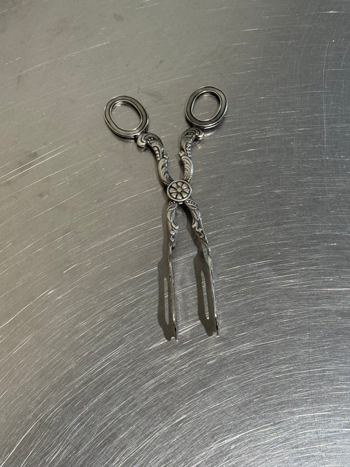Nickel Silver Sugar Tongs – product image 3