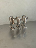 Nickel Silver Snaps Goblets Set of 6 – product image 1