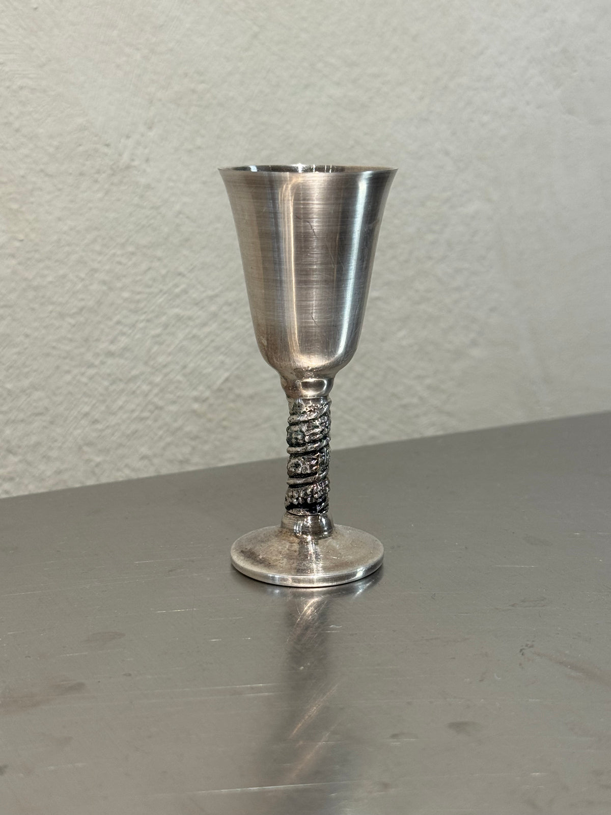 Nickel Silver Snaps Goblets Set of 6 – product image 4