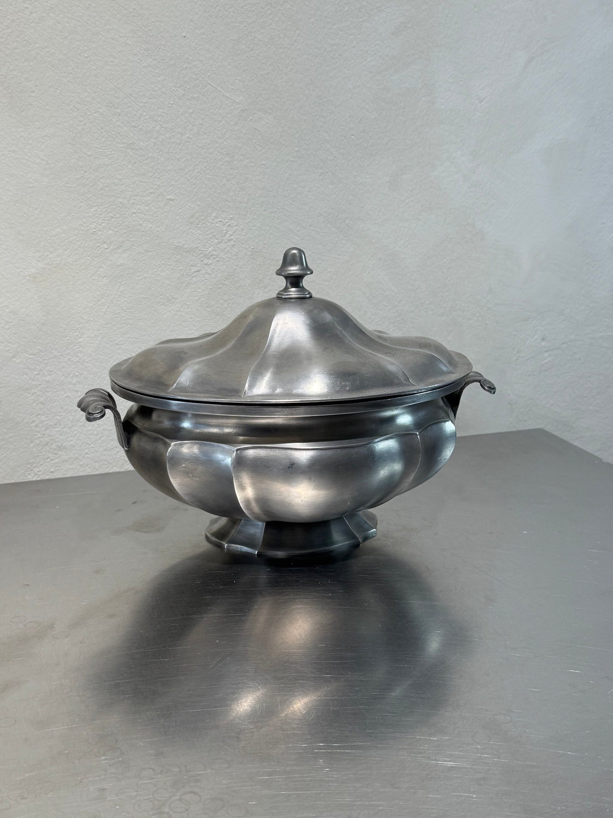 Pewter Soup Tureen – product image 1