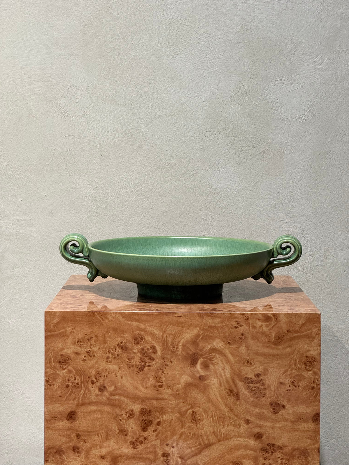 Arthur Percy celadon bowl for Gefle