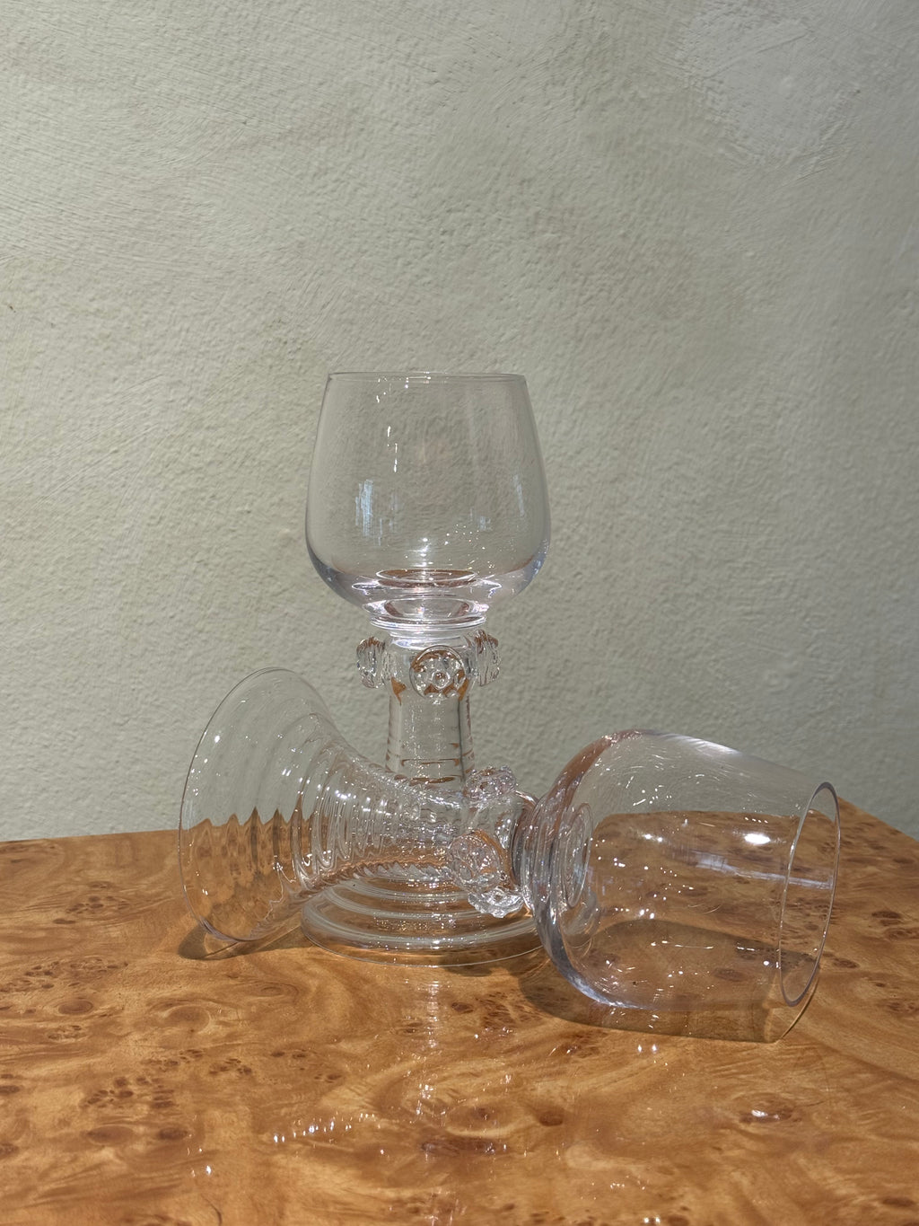 Vintage Roemer stemmed glasses set