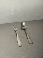 Vintage Italian serving utensils set of two