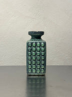 VEB Haldensleben Fat Lava ceramic vase