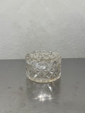 Antique cut glass lidded box