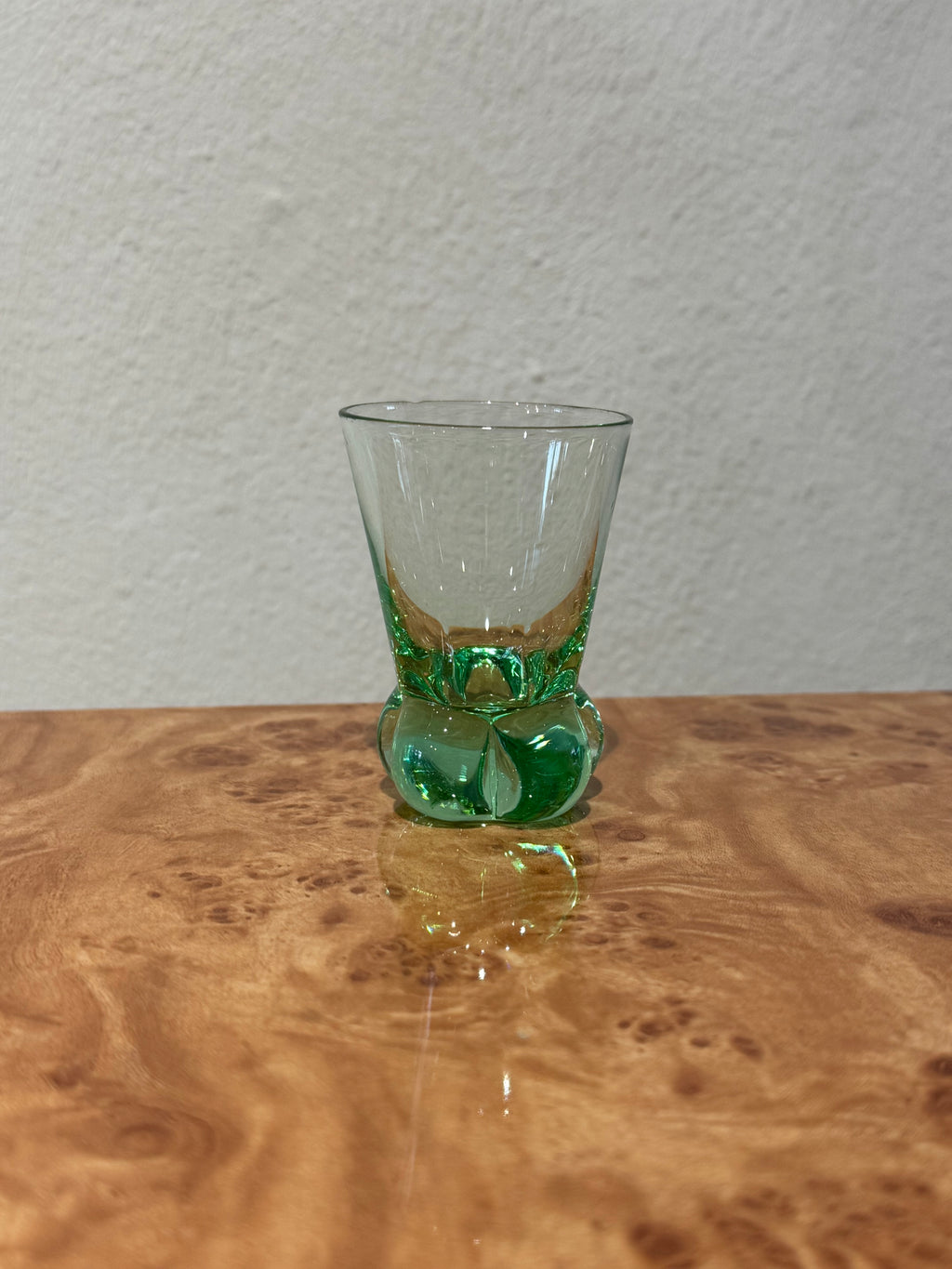 Set of six handmade Swedish shot glasses