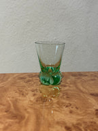 Set of six handmade Swedish shot glasses
