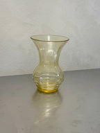 Citrine Yellow Art Deco Vase – product image 2