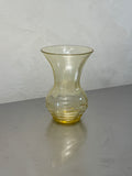 Citrine Yellow Art Deco Vase – product image 1