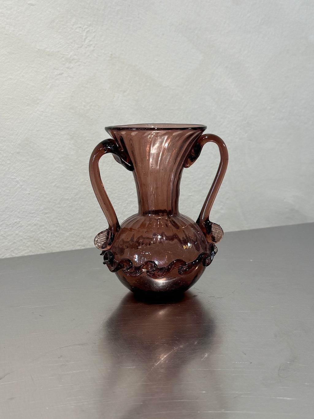 Mallorcan Glass Amphora Vase – product image 2