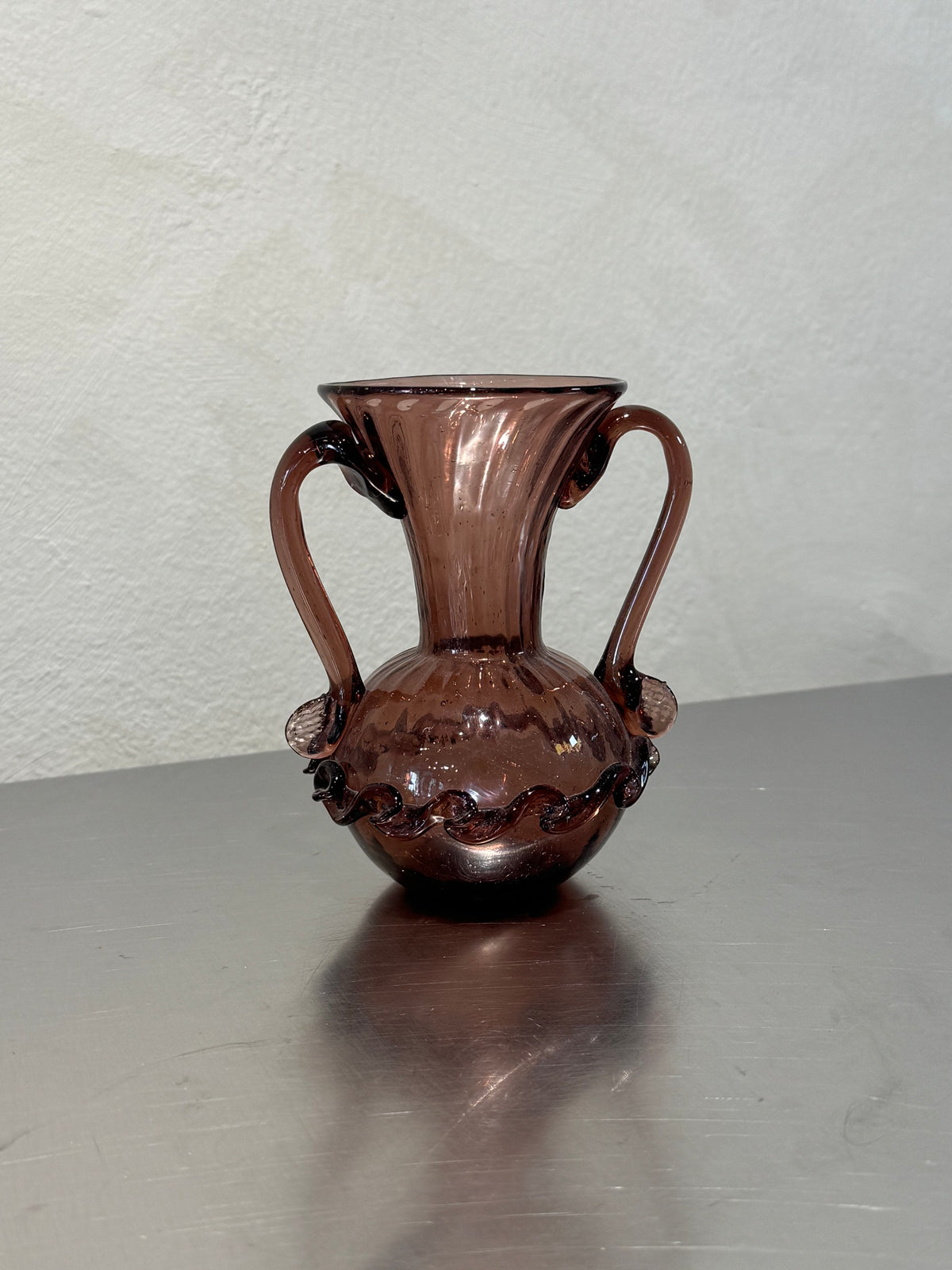 Mallorcan Glass Amphora Vase – product image 2
