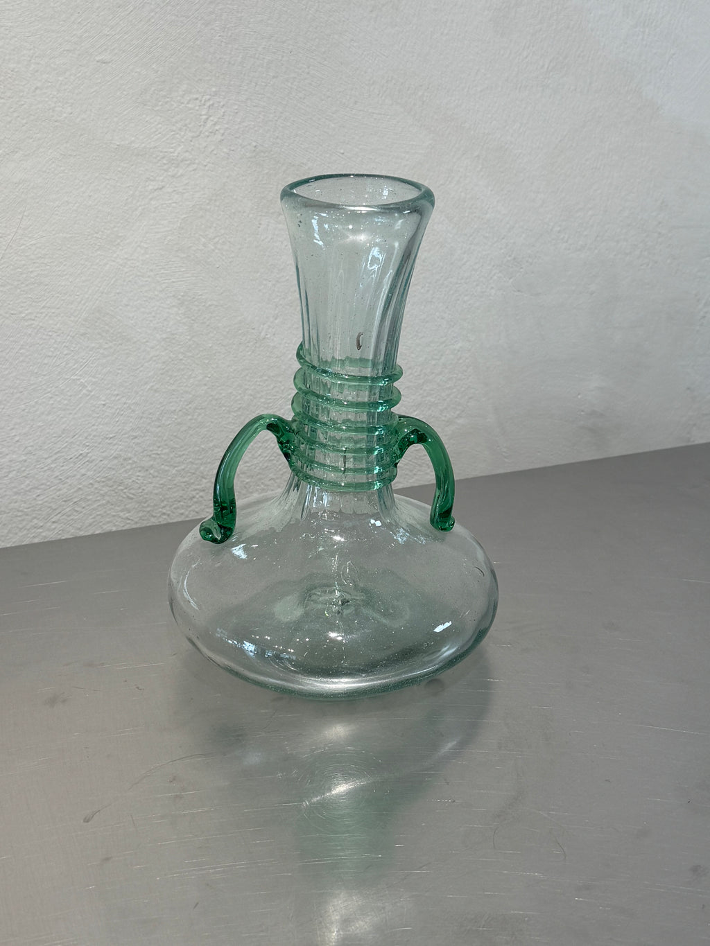 Italian Glass Amphora Vase – product image 2