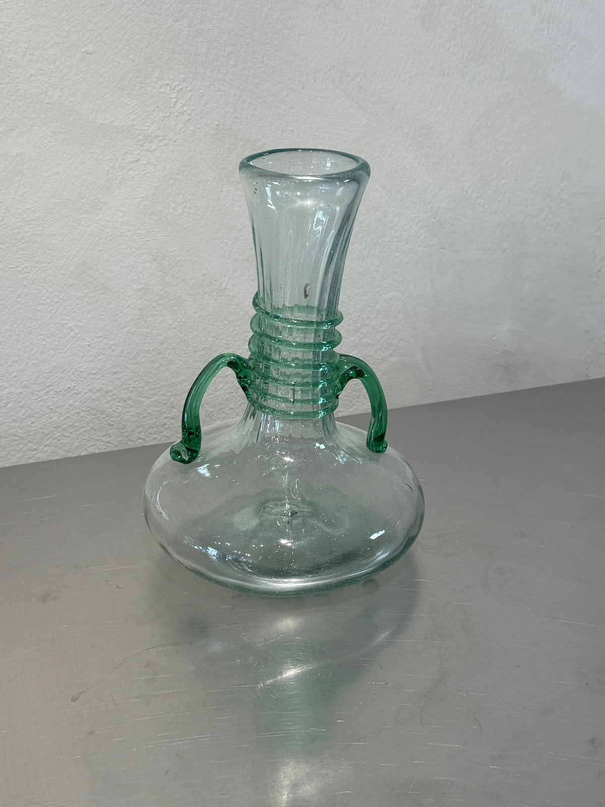 Italian Glass Amphora Vase – product image 2