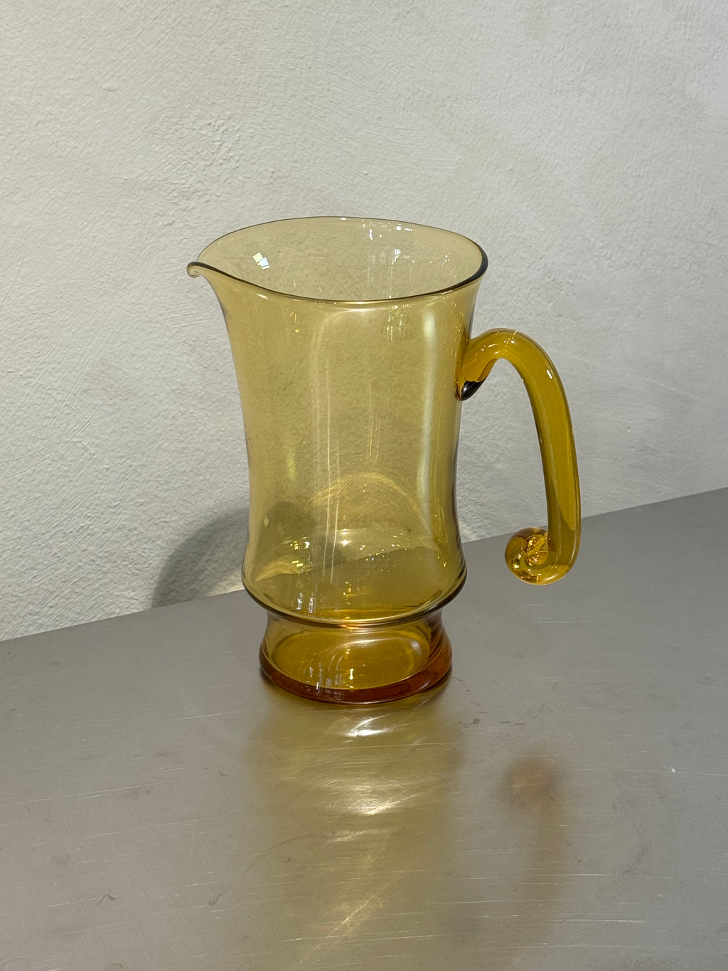 Lara Amber Glass Pitcher – product image 1