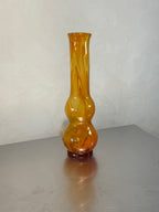 Czech Swirl Glass Vase – product image 1