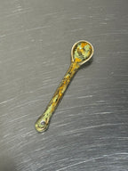 HKLiving 70s Ceramics Sketch Spoon M - Olive front