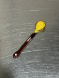 HKLiving 70s Ceramics Sketch Spoon M - Mustard front