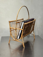 Bamboo Magazine Rack