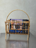 Bamboo Magazine Rack
