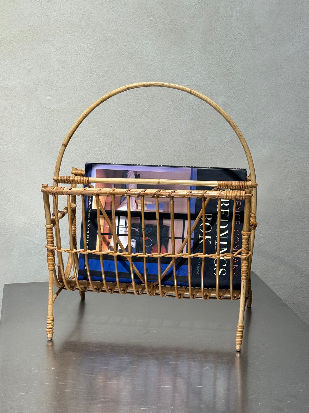 Bamboo Magazine Rack